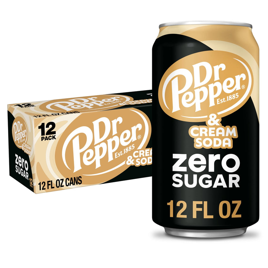 Dr Pepper & Cream Soda Zero Sugar I7